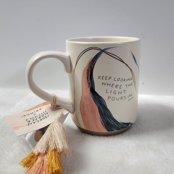 Morgan Harper Nichols Fringe Keep Looking Stoneware Coffee Cup Mug 11 Oz - Picture 5 of 14
